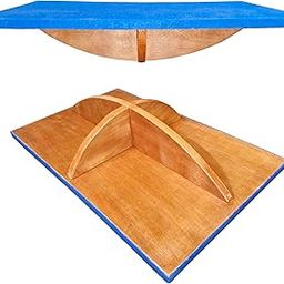 Tycoon Physio Solutions Wobble Balance Board For rehabilitation And Physiotherapy 360 Degree Rotation with Crossed Base, Balance Boards for Stability and Core Training-image-27