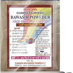 CHANDA AYUSH-Ayurvedic Powder for Piles Natural Goodness of Kanghi, Khun kharaba (Pack of 10)-image-38