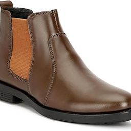 Leatherful Chelsea boots for Men | Full Grain Leather | Genuine Leather | Smart Casual | Office, Party-image-52