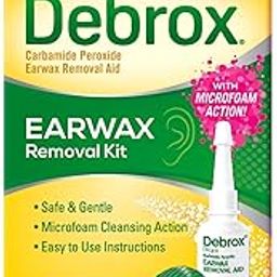 Debrox Ear Wax Removal Kit, Ear Cleaner, Includes Drops And Ear Syringe Bulb, Unisex, 0.5 Oz / 15M-image-25