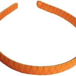 Zig-Zag style in Hairband- Flexible and Comfortable DIY headbands for Women/Girls/Kids (Orange, Normal)-image-49