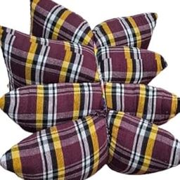 100% Natural Cotton Fabric Hosiery Medium Hard Cotton Bed Pillow for Real Perfect Neck Support Pillow (16" x 26") (3)-picture-11