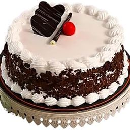 80 rose garden Black Forest Cake|Delicious Cake For Birthday Celebrations,Anniversary Surprise|Freshly Baked Cake|Cherry Center Topping Eggless Cake 1Kg|Cake-image-27