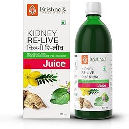 Krishna's Kidney Re-Live Juice - 500 ml (Pack of 1) For healthy kidneys | Enriched with 23 herbs like Pashanbhed, Pushkarmool, Kaunch Beej, Arjun Chaal, Gokhru | Sugar free Juice with No Added Color or Flavour-picture-30