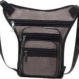 ZOOMELLA Drop Leg Bag Waterproof Fanny Pack Waist Pack for Motorcycle Cycling Fishing Khaki|Waist Packs & Bags|Sporting Goods-image-11