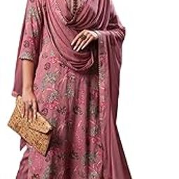 Women's Rayon Blend Printed Straight Kurta with Pant & Dupatta-picture-42