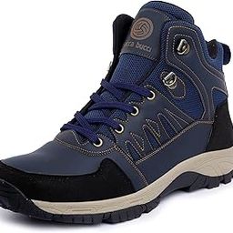 Bacca Bucci Men's Hunter 6 inches Hiking/Snow Boots for Men for Outdoor Trekking - Non Slip, Water Proof, Anti-Fatigue, Comfortable & Light Weight-6