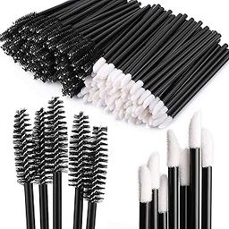 50pcs Lip Wands and Mascara Wands,Lip Applicators Mascara Makeup Applicator Lipgloss Lip Brush Mascara Brush Lipstick Tester Wands Eyelash Brushes (Multicolor)-43