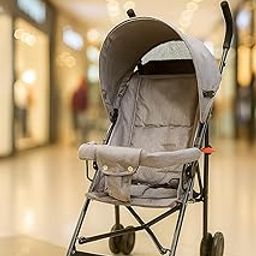 Angels & Mice Breezy Lite Stroller| Baby Stroller/Buggy, Umbrella stroller | Lightweight, Compact & Travel Friendly Baby Pram for 6-36 Months, 3 Point Safety Harness, Extendable Canopy, Upto 15Kg. Grey Edition-picture-10