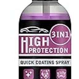Car Shine 3-in-1 High Protection Car Spray, Car Coating Agent Quick Car Coating Spray, Water-Proof, Fouling Resistance, Anti-Aging, Suitable for Car Polishing 110ml (Pack Of 1)-image-94