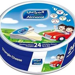 Almarais Triangle Cheese, 24 Portions, with Vegetable Oil, Nutritious, Each Pack Contain 8 Portion X 120g-image-30