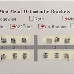 LDS Orthodontic MBT Metal Brackets Kit (Silver, ORTHO_KITS)-image-12