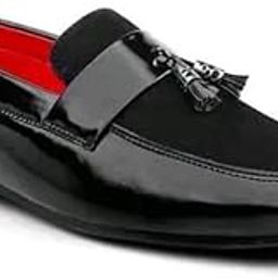 Synthetic Leather Casual Loafers Shoes for Men-image-83