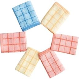 Ladies Cotton Handkerchiefs, Floral Print, Soft Material for Sensitive Skin, Multi-Colour, Pack of 6-11