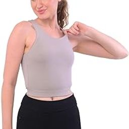 Micro Modal Tank Tops for Women | Wireless Racerback Bralette Style, Regular Fit, Soft & Breathable Fabric | Perfect for Everyday Comfort & Layering-image-28