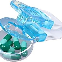 Portable Pill Taker Medicine Organizer Pill Taker Remover Pill Puncher Popper Pills Pack Opener Assistance Tool No Contact Easy to Take Pill Out-11