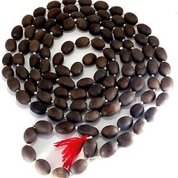 DECODESI Natural Lotus Seed Kamal Gatta Mala Necklace with Tassel Rosary Jaapmala for Meditation Mantra Chanting & Pooja Astrology for Men & Women - 108 Beads-image-24