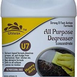 uniwax- U7 All Purpose Degreaser Concentrate Engine Cleaner, Kitchen Cleaner, Oven Cleaner 5 LTR add 10 time Water-image-74