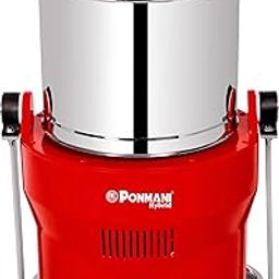 Ponmani Stainless Steel Hybrid Commercial Tilting Wet Grinder (5 Litre)-image-65
