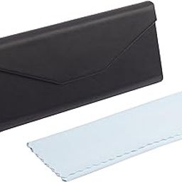 Vision Unisex Adult Lightweight Eyewear Specs Case Cover | Free with Cloth | Protect Eye Glasses | Faux Leather | Spectacles-image-51