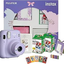 Fujifilm Instax Mini 11 Instant Camera (Lilac Purple) Happiness Box with 40 Shots-21