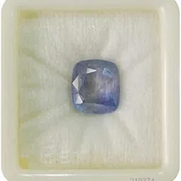 jagdamba gems Blue Sapphire Neelam Lab-Certified Unheated Untreated 7.45 Carat/8.25 Ratti Cylone Quality Blue Sapphire Neelam Blue Sapphire Ceylon (Blue Sapphire)-picture-9