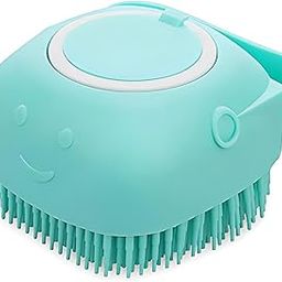 PURNEL Pet Dog Bath Brush Soft Silicone Dog Shampoo Brush Hair Fur Grooming Cleaning Brush Soft Shampoo Dispenser (MultiColor)-image-90