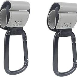 CALANDIS™ 2 Pieces Baby Stroller Hooks Clip Pram Hooks for Shopping Cart Grocery Bags | Stroller Parts | Strollers & Accessories-image-5