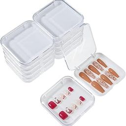 FBLXE 10 Pieces Press on Nail Packing Boxes for DIY Nail Storage Nail Tips Display XL white|Health & Beauty | Nail Care, Manicure & Pedicure | Nail Art Accessories (White)-image-90