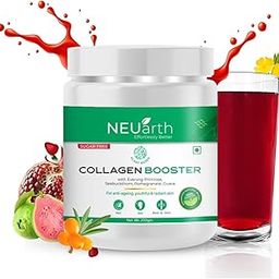 NEUarth Vegan Collagen Booster with Biotin & Vitamin C for Youthful and Glowing skin | Collagen Supplement For Women & Men | 100% Plant Based | Collagen powder (200gms) Pack of 1-image-22