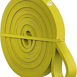 FirstFit Natural Rubber Pull Up Resistance Bands Exercise Band for Strength Training, Home Fitness, Crossfit, Stretch Exercises, Powerlifting Stretch - Size (8-15lbs)-11