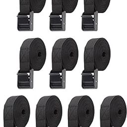 bnf Bnf® 10Pcs Lashing Straps Tie Down Straps 2.5cmx50cm for Trailers, Trucks, Kayaks | Home & Garden | Tools | Tie Downs & Straps-picture-6