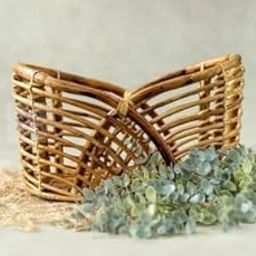 CRAFTCANE Bamboo Cane Boat shape Basket for Posing for Baby,Baby Photography Photoshoot prop,Basket for Newborns-image-36