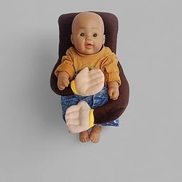 THE MODERN TREND Marvellous Baby Hugging Pillow for New Born 0-12 Month + Newborn Babies & Kids Products (Brown)-image-44