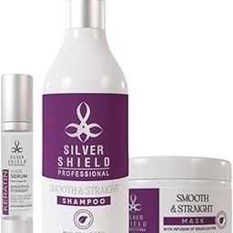 Shampoo, Hair Mask and keratin Serum Kit | Sulphate free Repair Shampoo, Repair Hair Mask and Professional Smooth Shine Serum Set for Thin Fine Hair | (300Ml + 200Gm + 50Ml)-image-23