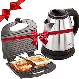 Sheffield Classic Combo Set of Electric Kettle (1.5 L) and Sandwich Maker griller-6