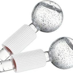 MERISHOPP® Facial Cooling Ice Globes Crystal Ball for Facial Neck Care Pink White|Health & Beauty | Massage | Massagers-image-80