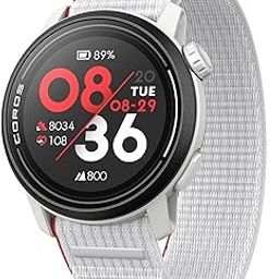 COROS PACE 3 Sport Watch GPS, Lightweight and Comfort, 15 Days Battery Life, Dual-Frequency GPS, Heart Rate, Navigation, Sleep Track, Training Plan, Run, Bike, and Ski (Chalk Nylon)-picture-2