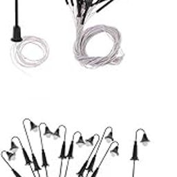 bnf® 30pc Model Miniature Street Lights N Scale LEDs Garden Lights 1:150 | Other N Scale | N Scale | Model Railroads & Trains-image-2