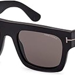 FAUSTO FT 0711-N Matte Black/Smoke 53/20/145 unisex Sunglasses, Matte Black, 53/20/145-image-26