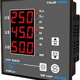 VAF meter,(Voltage,Current,Frequency) Powells meter 3phase-image-44