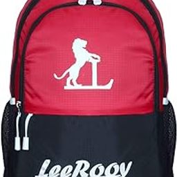 Bg04 Red Laptop Unisex Backpack for College/School/Travelling-image-1