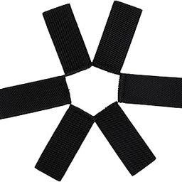 Elastic Belt Keepers for Men Women，Belt Loop Holder，Webbing Belt Straps Retainer Band Organizers Stays Backpack, Black, Medium, Black, M-image-18