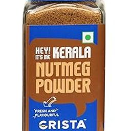 CRISTA Nutmeg Powder | Ground Jaiphal | Zero added Colours, Fillers, Additives & Preservatives | Farm Fresh, Premium Grade Quality, Natural & Fresh | 50gms-image-9