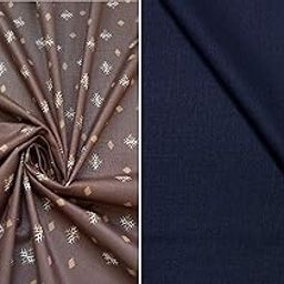 Pri & Su CottLinn Combo fo Cotton Floral Shirt 600098 & Trouser 90004-image-134