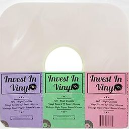 100 LP Vinyl Record Inner Sleeves Heavy Stock Ivory White Paper Rounded Corners Protective 33 RPM 12" Record Sleeves 80 GSM Covers Provide Your LP Collection with the Proper Protection Invest In Vinyl-image-30