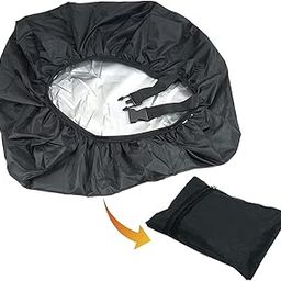 SF Live Rain Cover & Dust Cover with Pocket for Bags and Backpacks- Black-image-1