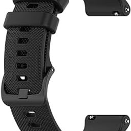 22mm Dotted Soft Silicone Smartwatch Strap Metal Buckle Compatible with Samsung Galaxy Watch 3 45mm/ Galaxy Watch 46mm/Gear S3 Classic/Frontier And All 22MM Watches(Only Strap)-image-97