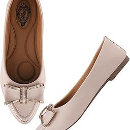 Women's Wedge Heel Ballet Flats-image-17