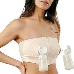 Simple Wishes Hands Free Pumping Bustier for Electric Breast Pump L/XL/XXL-image-16